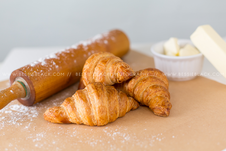 croissant styled photo bakery